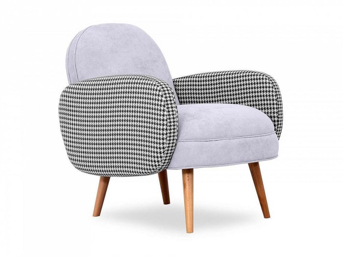 Кресло Bordo светло-серого цвета - лучшие Интерьерные кресла в INMYROOM
