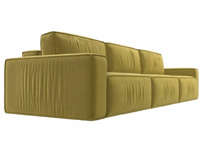 Диван-кровать Прага Классик лонг желтого цвета - лучшие Прямые диваны в INMYROOM