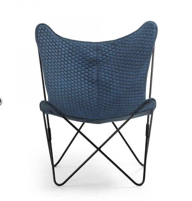 Кресло Flynn синего цвета - купить Интерьерные кресла по цене 26990.0