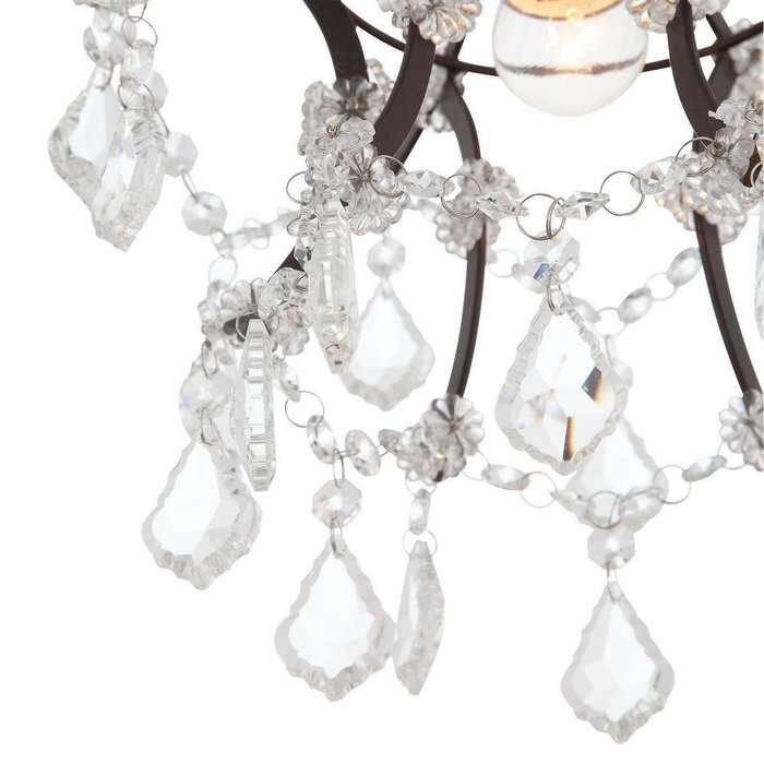 Подвесной светильник Boemino с хрустальными подвесками - купить Подвесные светильники по цене 13860.0