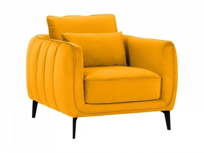 Кресло Amsterdam горчичного цвета - купить Интерьерные кресла по цене 53640.0