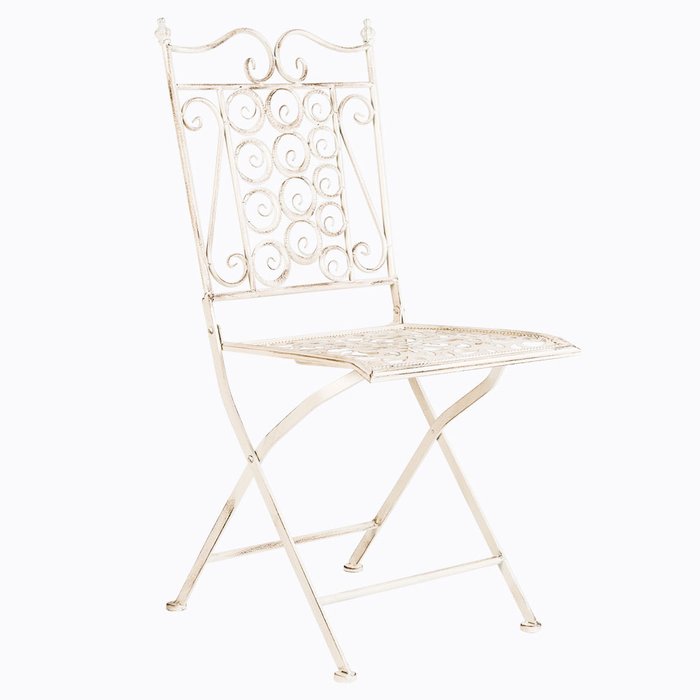 Складной стул «Риволи» (белый антик)