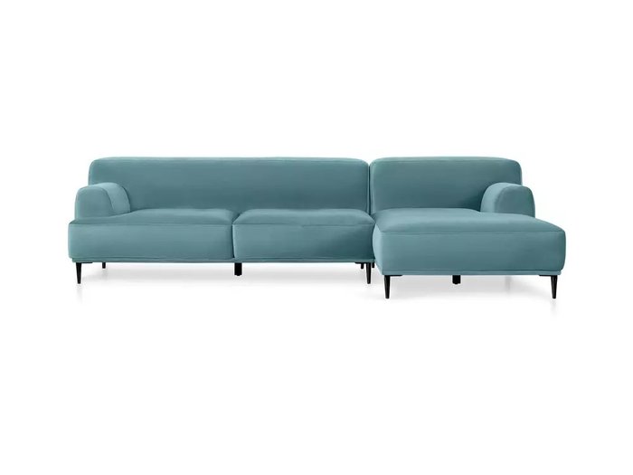 Угловой диван Portofino голубого цвета - купить Угловые диваны по цене 121680.0