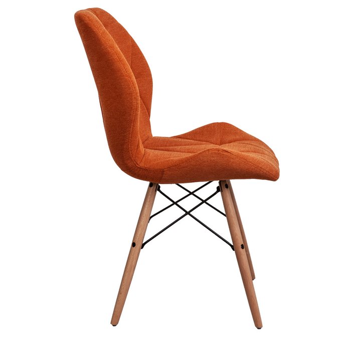 Стул Rio оранжевого цвета - лучшие Обеденные стулья в INMYROOM