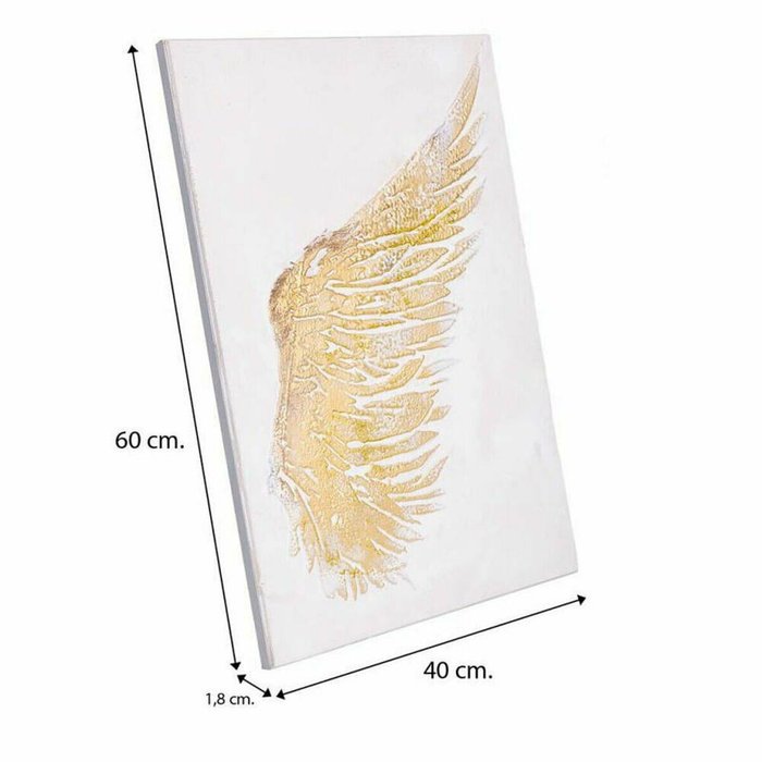 Картина Холст древесина ели 60 x 1 x 40 cm - купить Картины по цене 9800.0