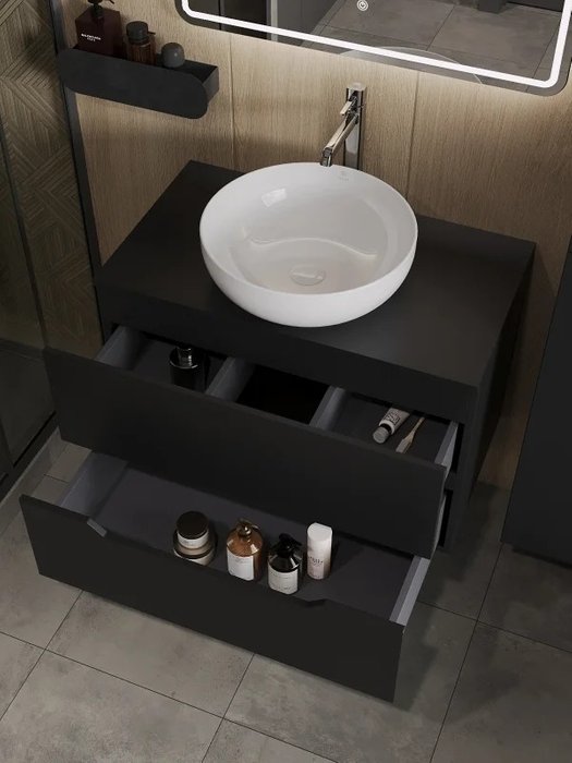 Мебель для ванной комнаты Line - купить Тумбы под раковину по цене 59629