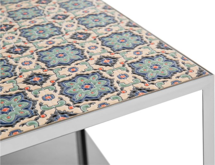 Стол журнальный / Victorian tile / Graphite - лучшие Кофейные столики в INMYROOM