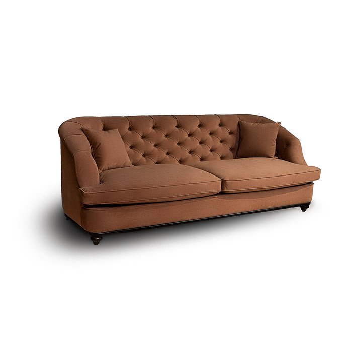 Диван-кровать Fiore коричневого цвета - купить Прямые диваны по цене 114100.0
