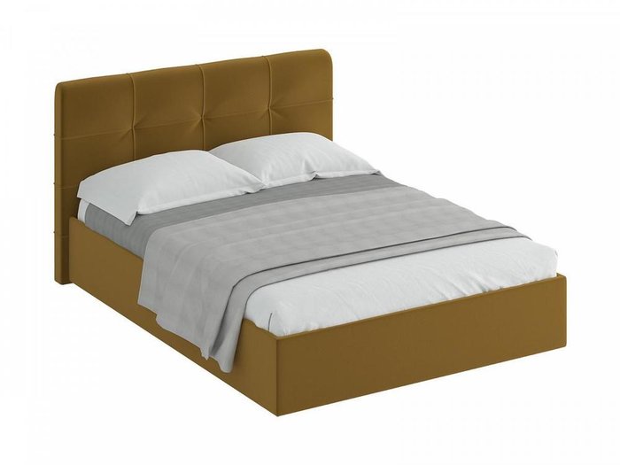 Кровать Queen Anna L коричневого цвета 160х200