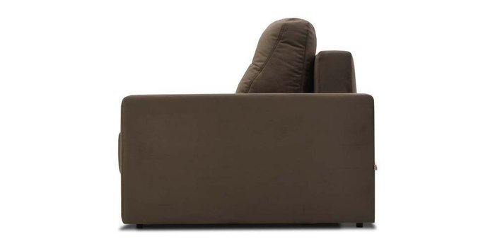 Прямой диван-кровать Сити коричневого  цвета - лучшие Прямые диваны в INMYROOM