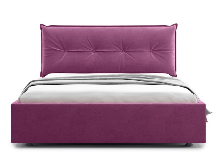 Кровать Cedrino 140х200 пурпурного цвета с подъемным механизмом - купить Кровати для спальни по цене 39000.0