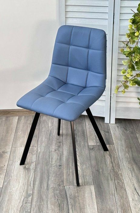 Стул Chilli-Q Square синего цвета  - лучшие Обеденные стулья в INMYROOM