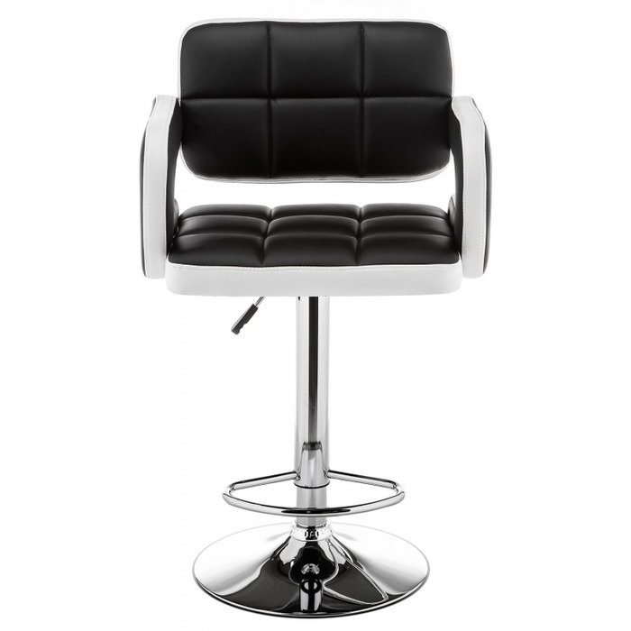 Барный стул Bent черно-белого цвета - купить Барные стулья по цене 8590.0