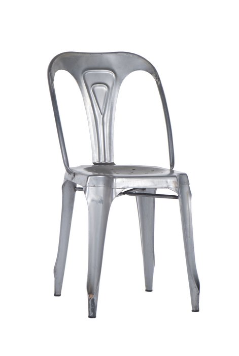 Стул Мануфактура цинкового цвета - лучшие Обеденные стулья в INMYROOM
