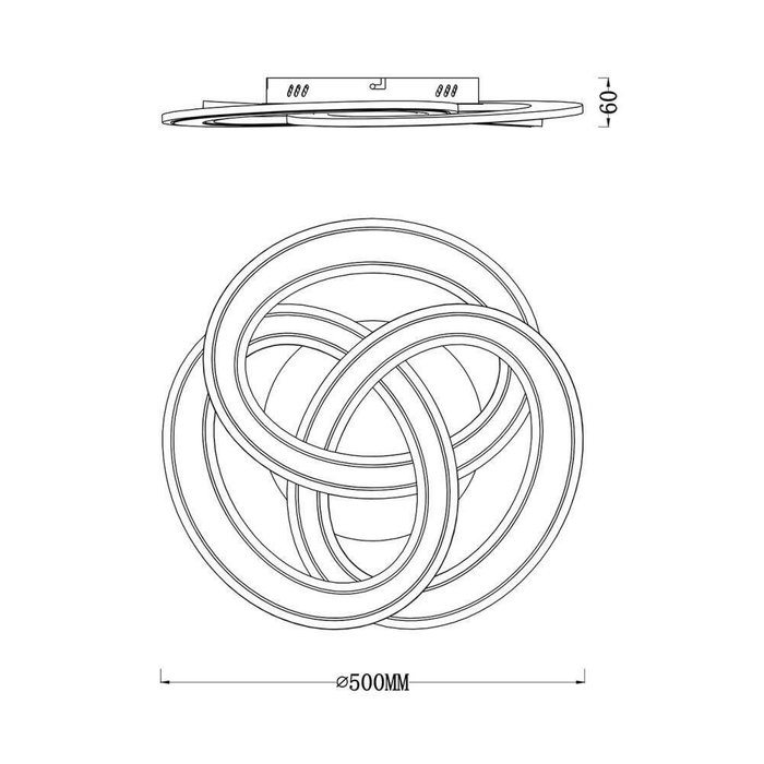 Потолочный светильник Quant 10243/3LED (акрил, цвет белый) - купить Потолочные светильники по цене 11010.0 Потолочный светильник Quant 10243/3LED (акрил, цвет белый) - купить Потолочные светильники по цене 11010.0