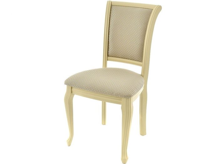 Стул Кабриоль цвета слоновой кости - купить Обеденные стулья по цене 6638.0