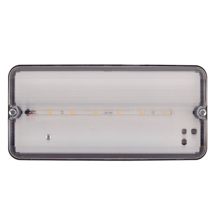 Накладной светильник ULW-K25A 6W/4000K IP65 BLACK (пластик, цвет прозрачный)