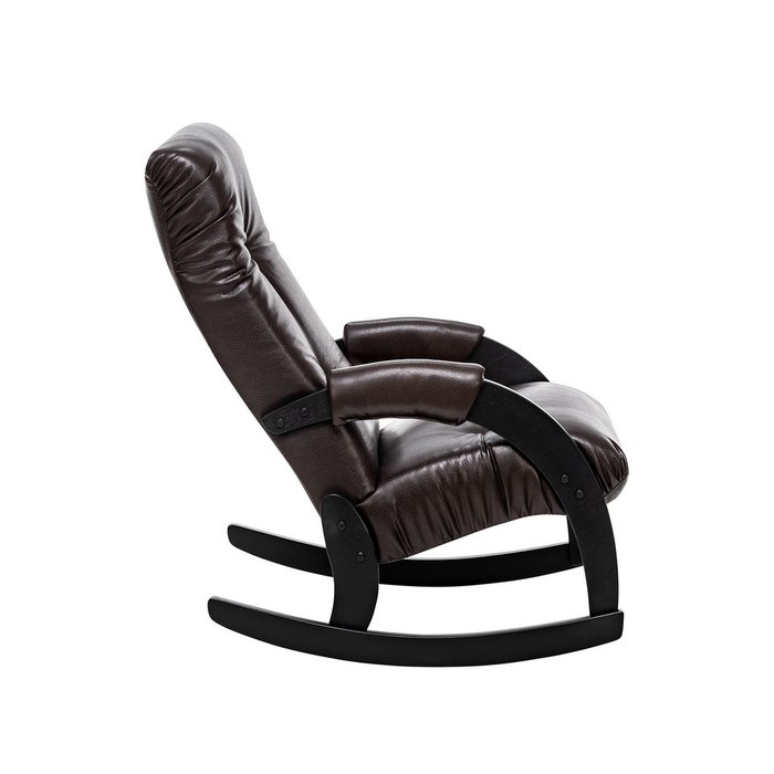 Кресло-качалка Модель 67 коричневого цвета - лучшие Интерьерные кресла в INMYROOM