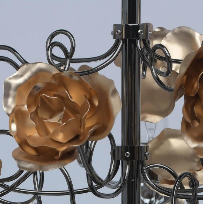 Подвесная люстра Розенхейм цвета золота - лучшие Подвесные люстры в INMYROOM