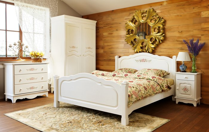Кровать "Belle Fleur Patine" 160х200  - лучшие Кровати для спальни в INMYROOM
