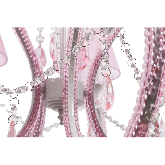 Подвесная люстра Margo с розовыми абажурами - купить Подвесные люстры по цене 35000.0