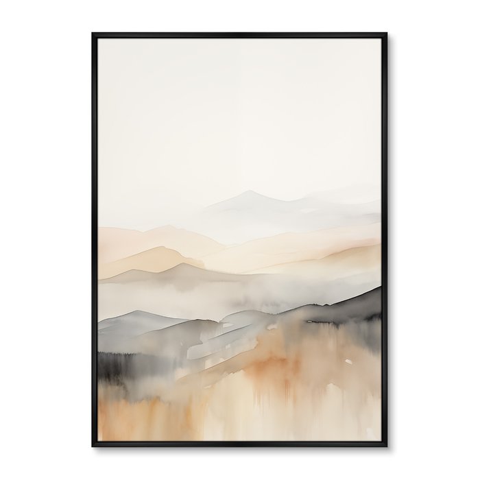 Репродукция картины Landscape collection, Above, 2024г.