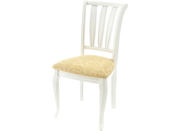 Стул Кабриоль белого цвета - купить Обеденные стулья по цене 8175.0