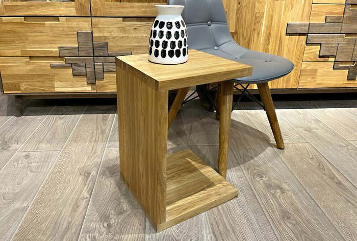 Стол приставной Art Collection M коричневого цвета - лучшие Кофейные столики в INMYROOM Стол приставной Art Collection M коричневого цвета - лучшие Кофейные столики в INMYROOM