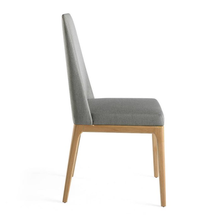 Мягкий стул серого цвета - лучшие Обеденные стулья в INMYROOM