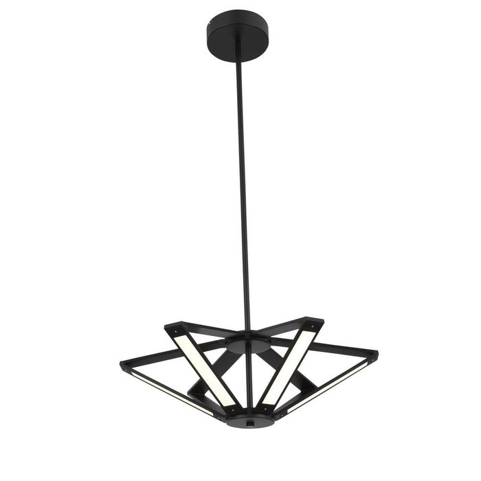 Подвесной светодиодный светильник Pialeto черного цвета
