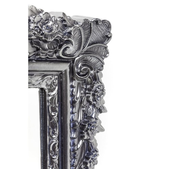 Зеркало Fiore серебряного цвета - лучшие Настенные зеркала в INMYROOM