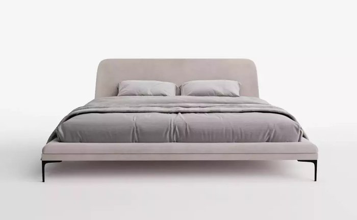 Кровать Liberty 180х200 бежевого цвета без подъемного механиизма  - купить Кровати для спальни по цене 94900.0