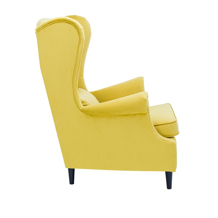 Кресло Винтаж желтого цвета - лучшие Интерьерные кресла в INMYROOM