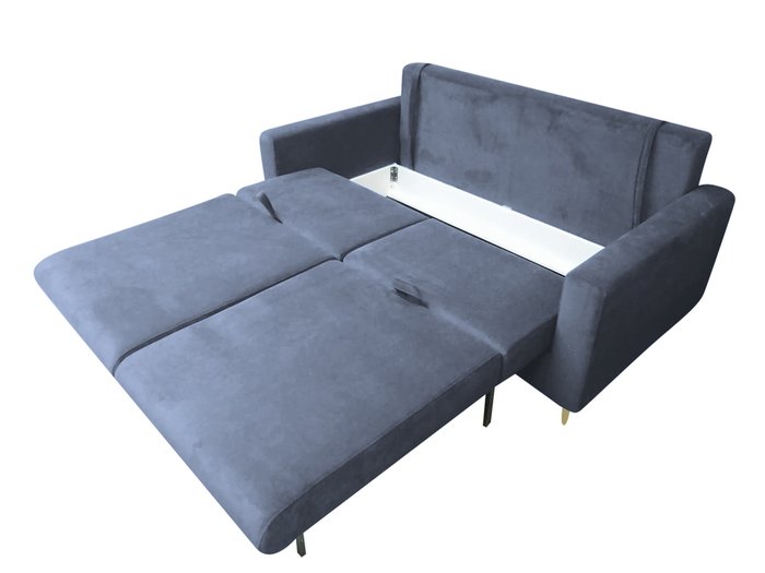 Диван-кровать Рич серого цвета - купить Прямые диваны по цене 84570.0