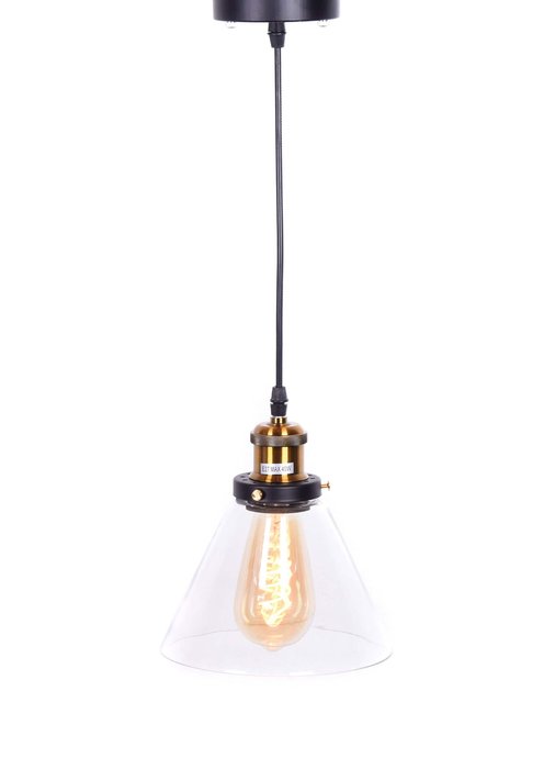Подвесной светильник Nubi с прозрачным плафоном - лучшие Подвесные светильники в INMYROOM