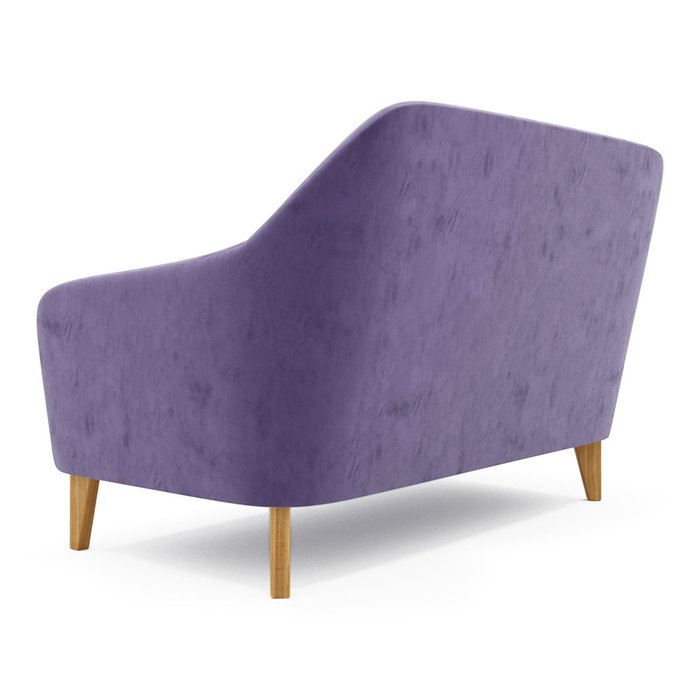 Двухместный диван Miami lux фиолетового цвета - лучшие Прямые диваны в INMYROOM