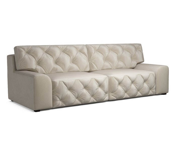 Прямой диван-кровать Милан светло-бежевого цвета - купить Прямые диваны по цене 43890.0