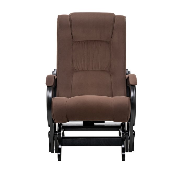 Кресло-маятник Модель 78 коричневого цвета - купить Интерьерные кресла по цене 30873.0