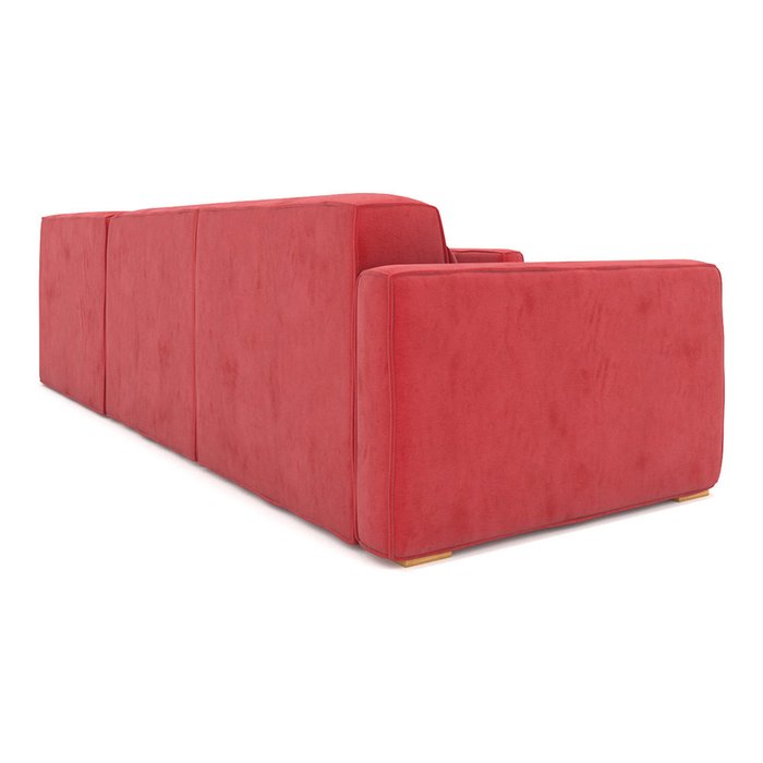 Модульный угловой диван Cubus красного цвета - лучшие Угловые диваны в INMYROOM