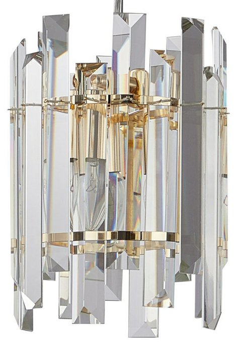 Светильник подвесной хрустальный 2114/03/02P Stilfort, серия Feeriya - купить Подвесные люстры по цене 10950.0