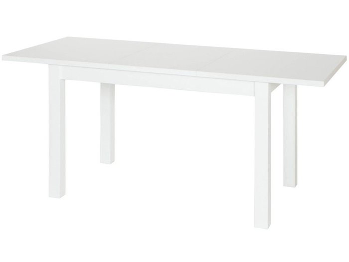 Стол раздвижной Комфорт белого цвета - лучшие Обеденные столы в INMYROOM