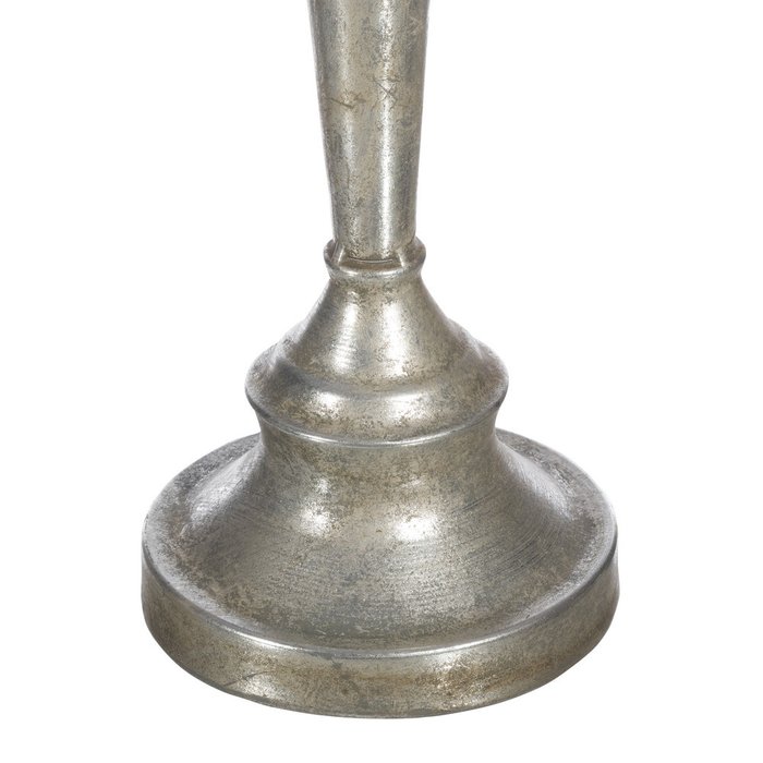 Металлическая ваза серебряного цвета - лучшие Вазы  в INMYROOM