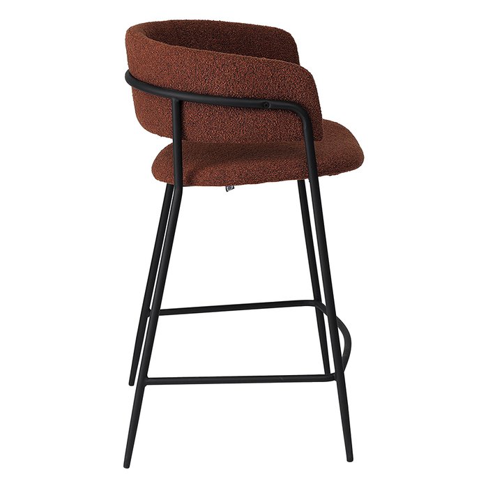 Полубарный стул Helning терракотового цвета - лучшие Барные стулья в INMYROOM