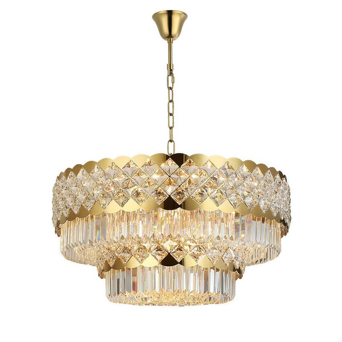 Люстра Newport 8300 Ashley 8301/80 C gold polished