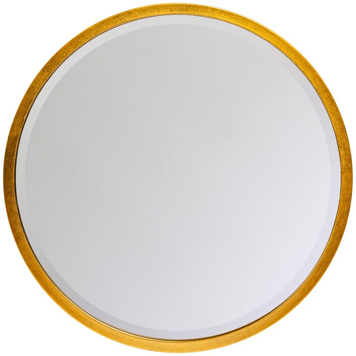 Настенное зеркало Вестон в раме золотого цвета