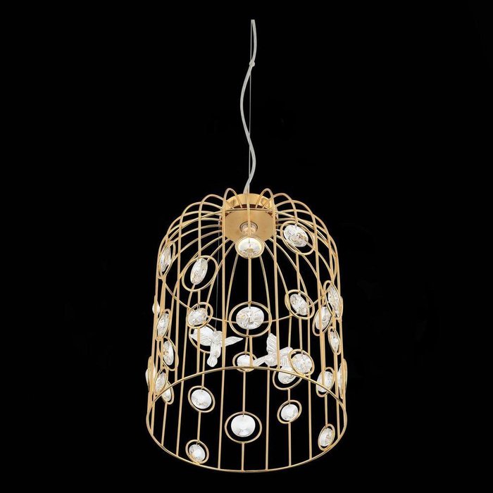 Подвесной светильник Gabrio золотого цвета - лучшие Подвесные светильники в INMYROOM