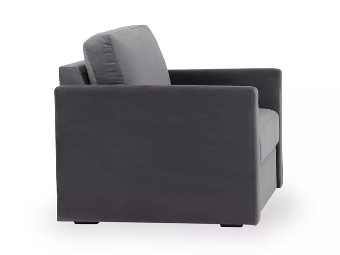 Угловой диван Peterhof темно-серого цвета - лучшие Интерьерные кресла в INMYROOM