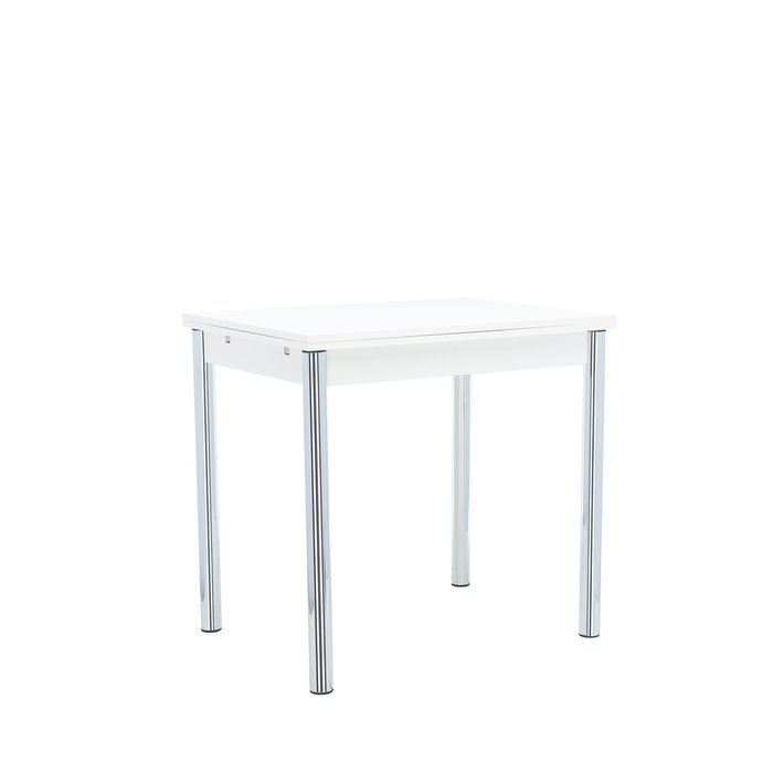 Обеденный стол раздвижной Марсель 1Р белого цвета