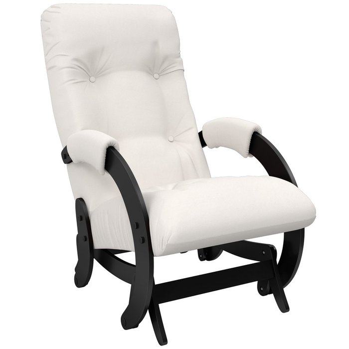Кресло-глайдер Модель 68 белого цвета