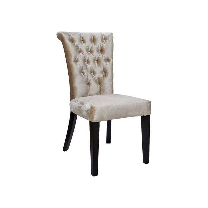 Стул с мягкой обивкой бежевого цвета - купить Обеденные стулья по цене 23600.0
